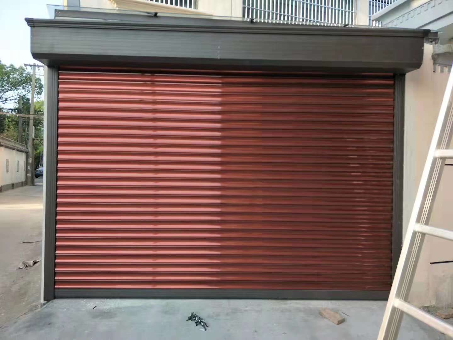 建議安裝卷簾門前進行相關丈量